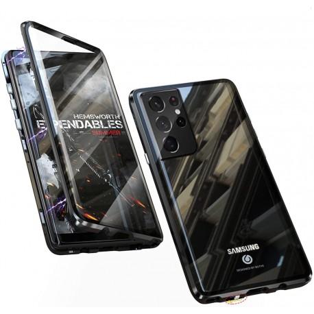 Samsung S21 Heltäckande Premium Skal Glassback® V4