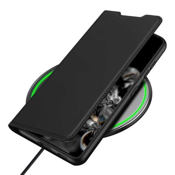 Samsung S21 Ultra Flip Case Smooth -korttipaikka