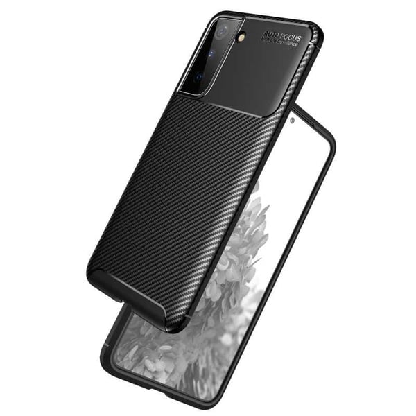 Samsung S21 Iskunkestävä ohut kansi FullCarbon V4