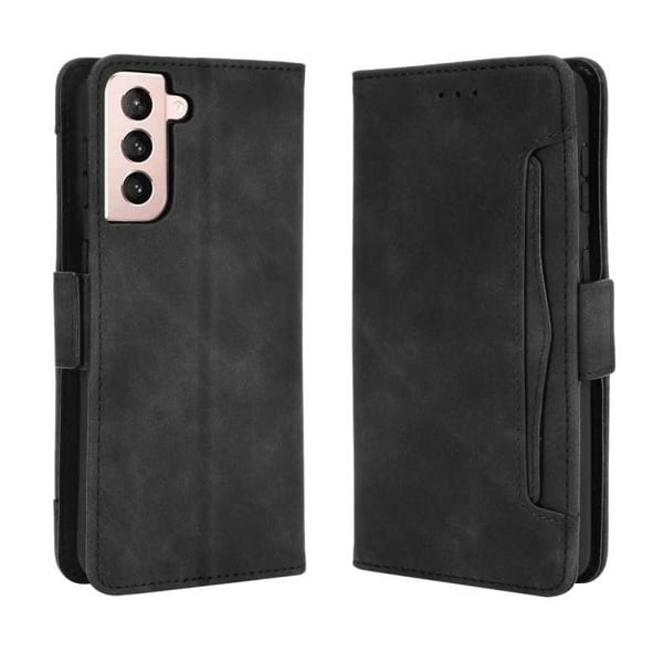 Samsung S21 Plus -lompakkokotelo PU-nahkainen 6-POCKET Winston V3