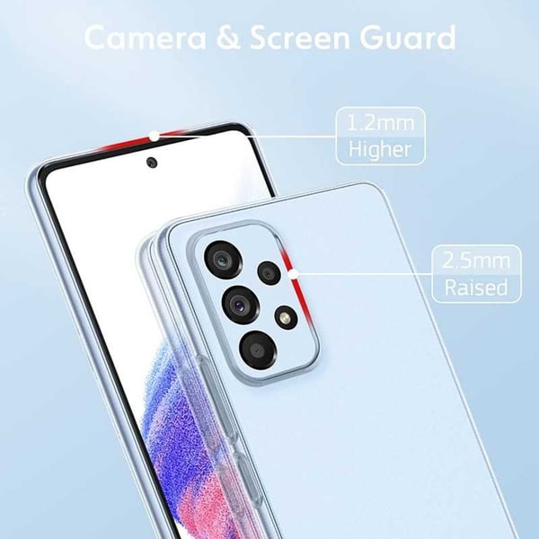 Samsung A72 5G iskuja vaimentava pehmeä kansi Simple