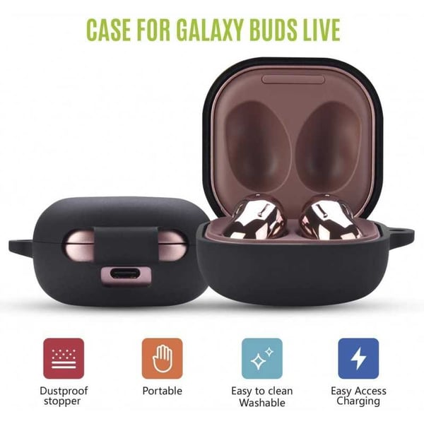Samsung Galaxy Buds Pro / Live Suojakuori silikonista