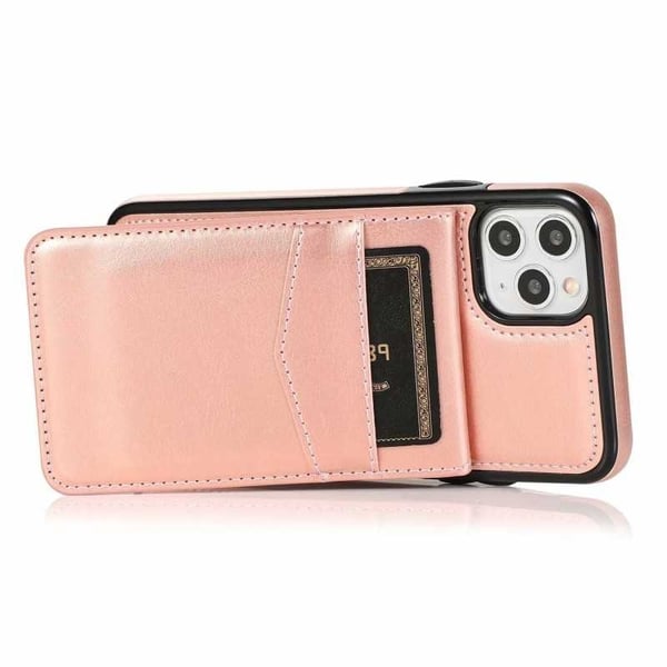 iPhone 11 Pro Max Mobile Cover -korttipidike 6-FACK Retro V3
