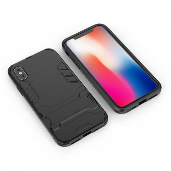 iPhone X Iskunkestävä kotelo jalustalla ThinArmor