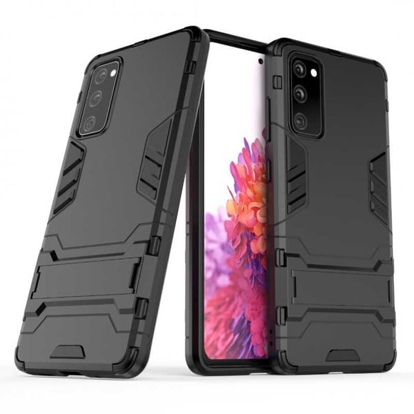Samsung A41 iskunkestävä kotelo jalustalla ThinArmor