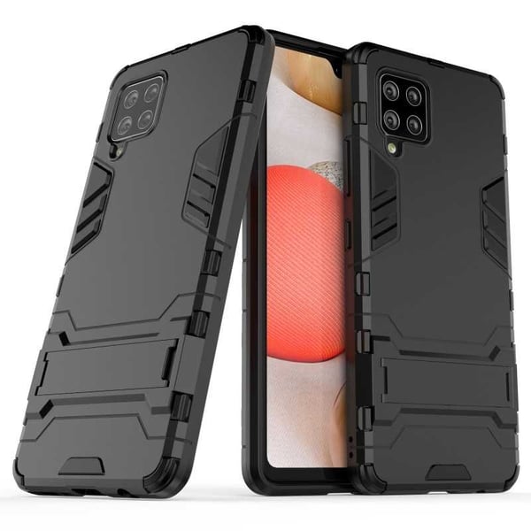 Samsung A42 5G iskunkestävä kotelo jalustalla ThinArmor
