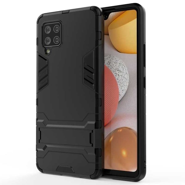 Samsung A42 5G iskunkestävä kotelo jalustalla ThinArmor
