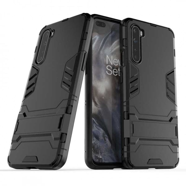 OnePlus Nord iskunkestävä kotelo jalustalla ThinArmor