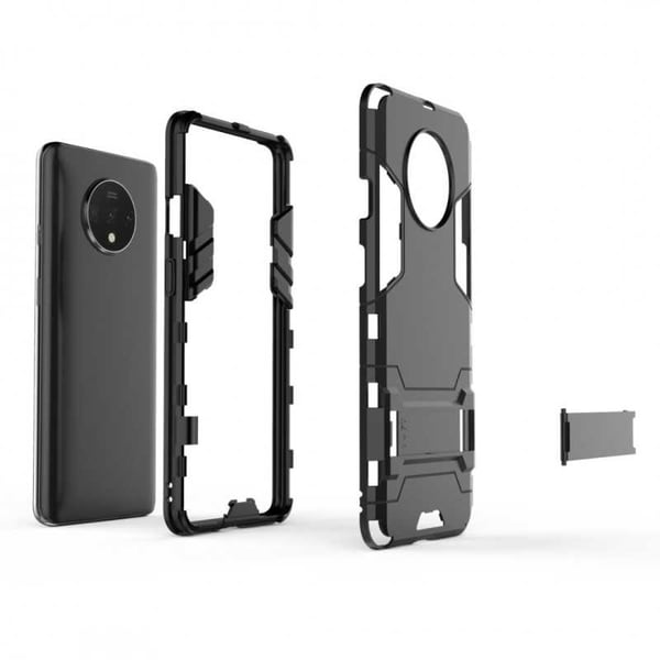 OnePlus 7T Iskunkestävä kotelo jalustalla ThinArmor