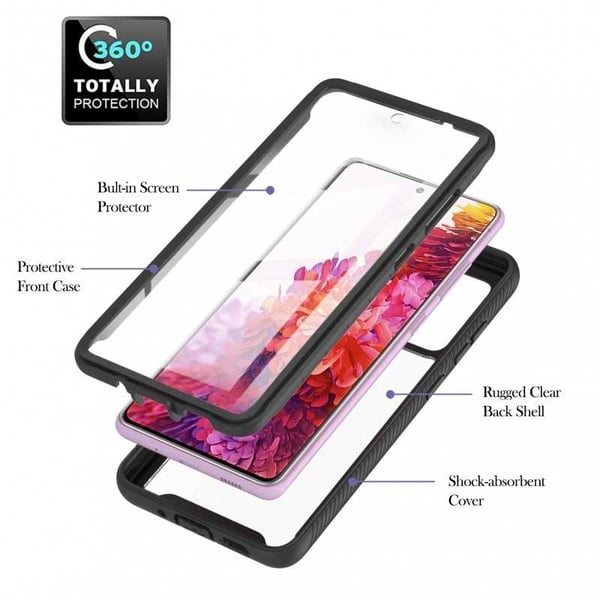 Xiaomi Mi 10T / 10T Pro kattava Premium 3D -kuori ThreeSixty