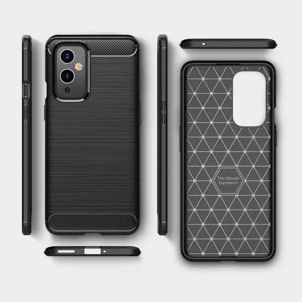 OnePlus 9 Iskunkestävä SlimCarbon -kotelo