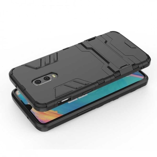OnePlus 7 -iskunkestävä kotelo jalustalla ThinArmor