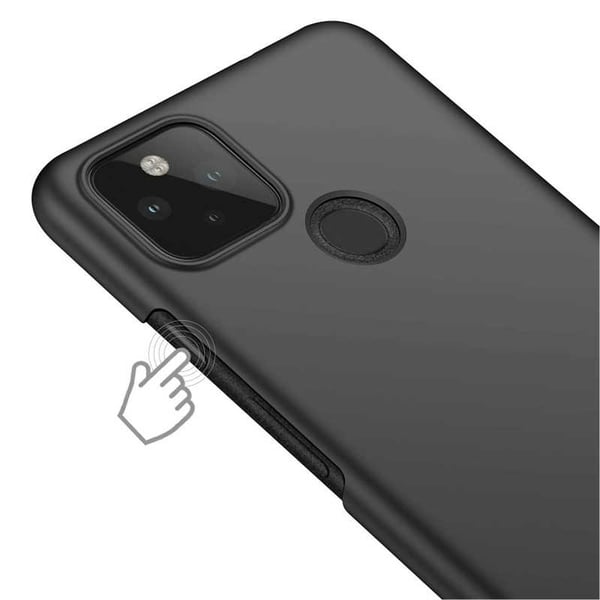 Google Pixel 5 Ultratunt Mattsvart Skal Basic V2