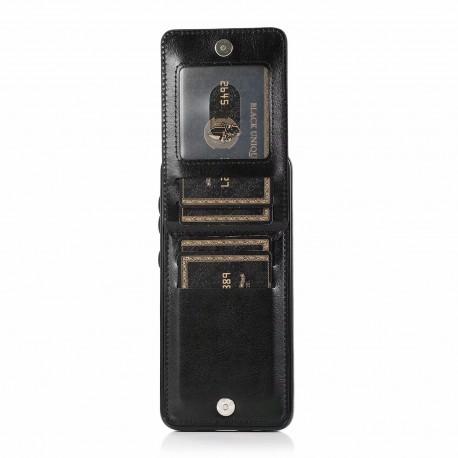 Samsung A50 kannettava kannen korttikotelo 5-FACK Retro® V3