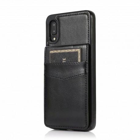 Samsung A50 kannettava kannen korttikotelo 5-FACK Retro® V3