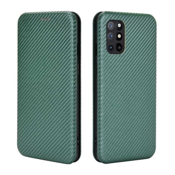 OnePlus 8T Flip Case -korttipaikka CarbonDreams Green