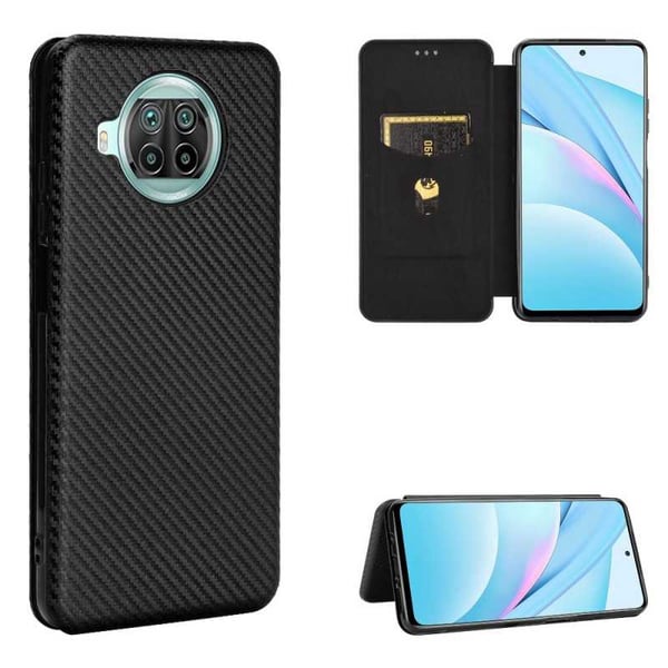 Xiaomi Mi 10T Lite Flip Case -korttipaikka CarbonDreams
