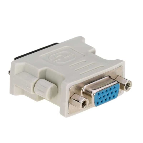 Sovitin DVI-I (m) VGA:ksi (f)