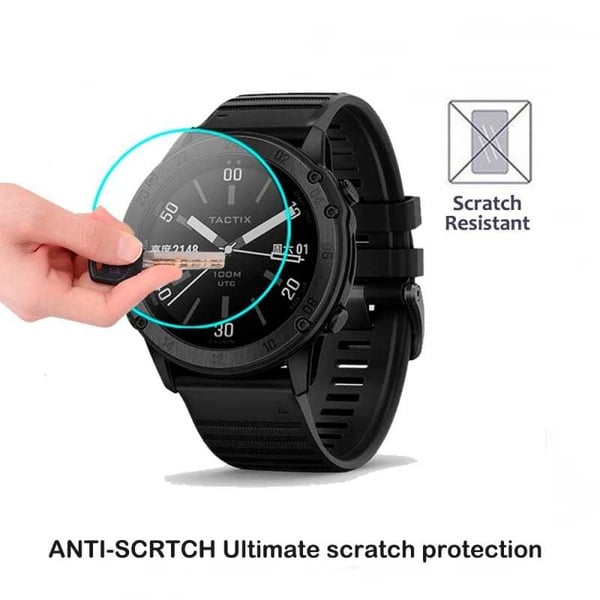 2-PACK Garmin Tactix Delta Sapphire karkaistu lasi 0,2 mm 9H 2,5D
