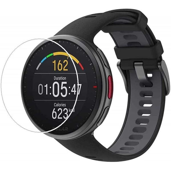 2-PACK Polar Vantage V2 HR karkaistu lasi 0,2mm 9H 2,5D