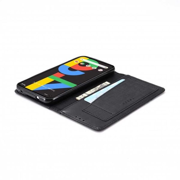 Google Pixel 4a 5G elegantti PU-nahkakotelo RFID-estolla
