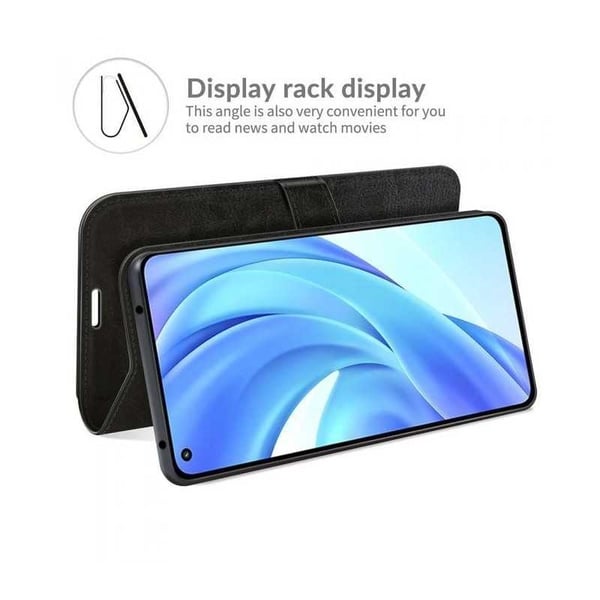 Xiaomi Mi 11 Lite lompakkokotelo PU-nahkainen 4-tasku