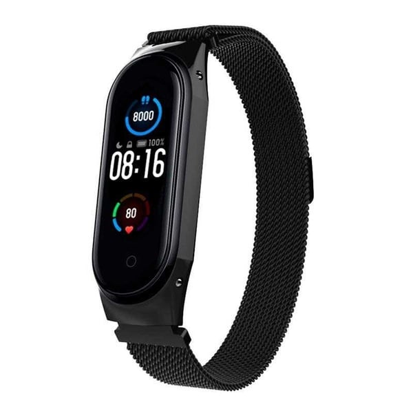 Amazfit Band 5 Armband Milanesisk Loop Amazfit Band 5 Armband Milanesisk Loop