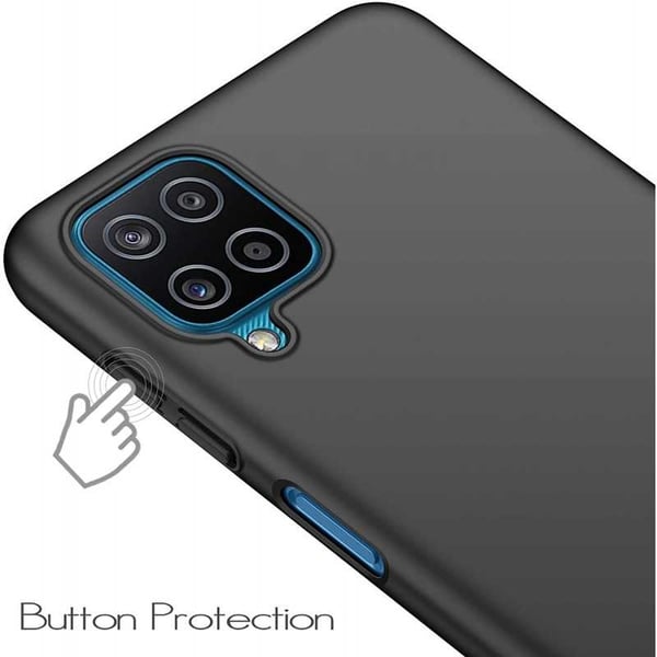Samsung A22 4G Ultratunt Mattsvart Skal Basic V2