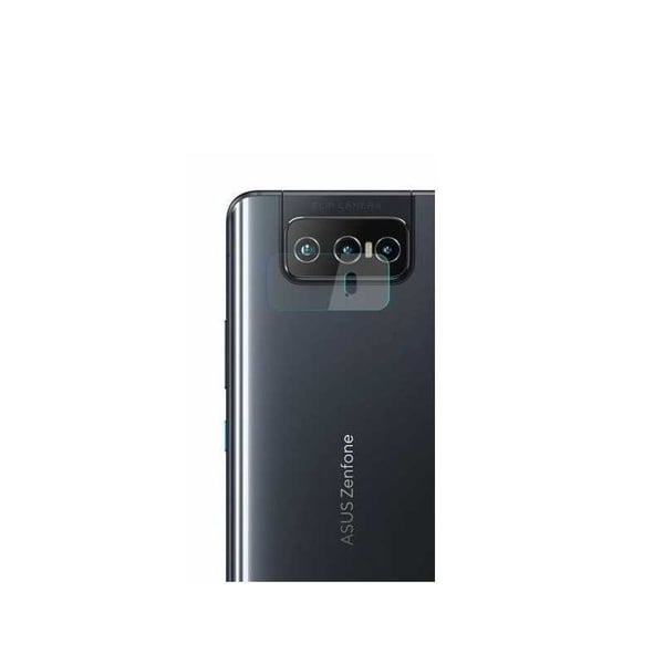 2-PACK Asus Zenfone 8 Flip Cover Linssinsuojus Kameran suojus