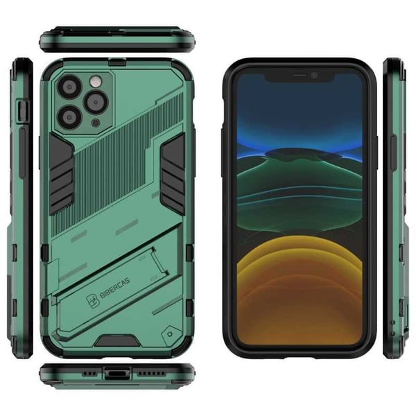 iPhone 11 Iskunkestävä kotelo jalustalla ThinArmor V2