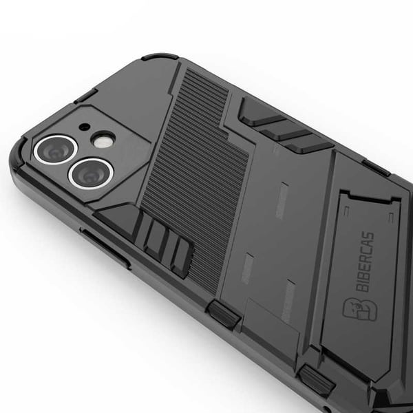 iPhone 12 Mini Iskunkestävä kotelo jalustalla ThinArmor V2