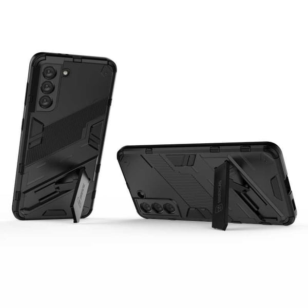 Samsung S21 Plus iskunkestävä kotelo jalustalla ThinArmor V2