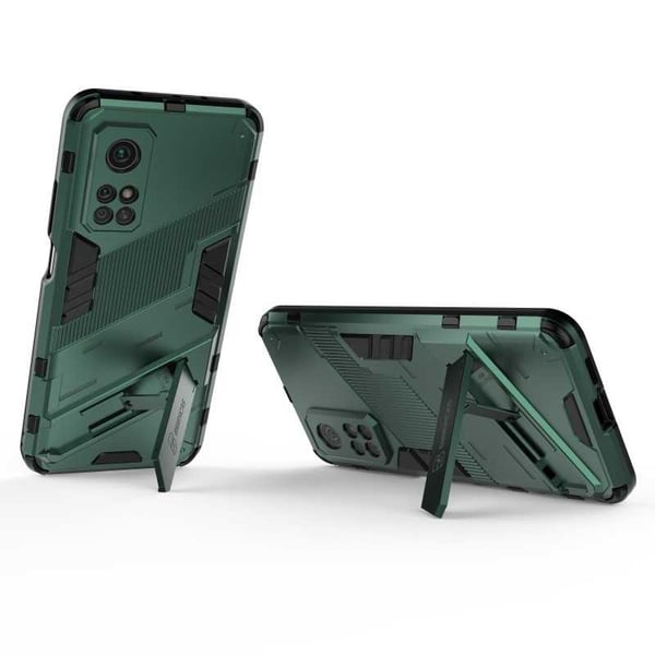 Xiaomi Mi 10T / 10T Pro iskunkestävä kotelo ja kickstand ThinArmor V2