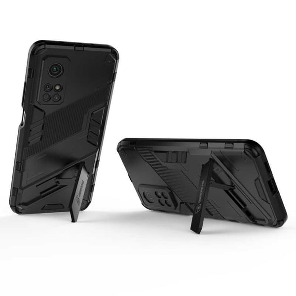 Xiaomi Mi 10T / 10T Pro iskunkestävä kotelo ja kickstand ThinArmor V2