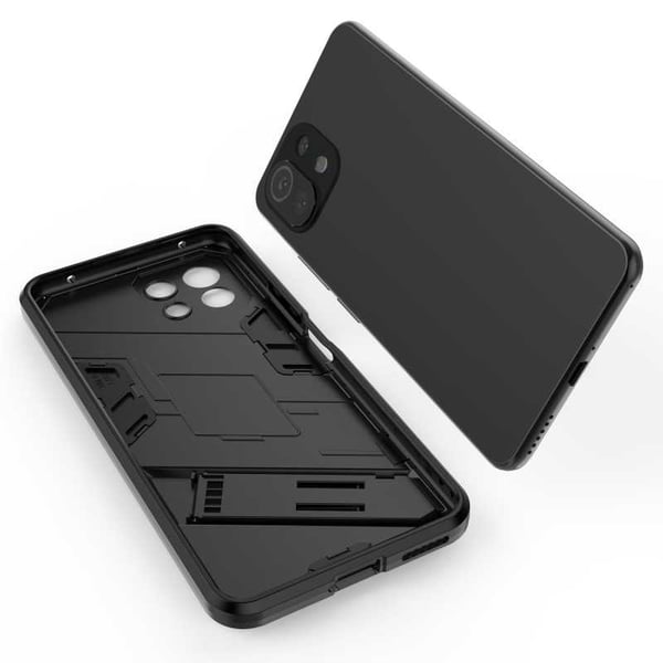 Xiaomi Mi 11 Lite Stöttåligt Skal med Kickstand ThinArmor V2