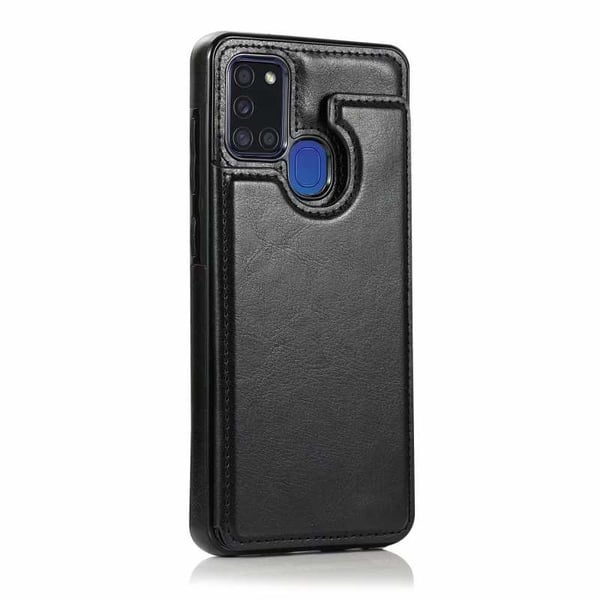 Samsung A21S Iskunkestävä kotelo, 3-taskuinen Flippr