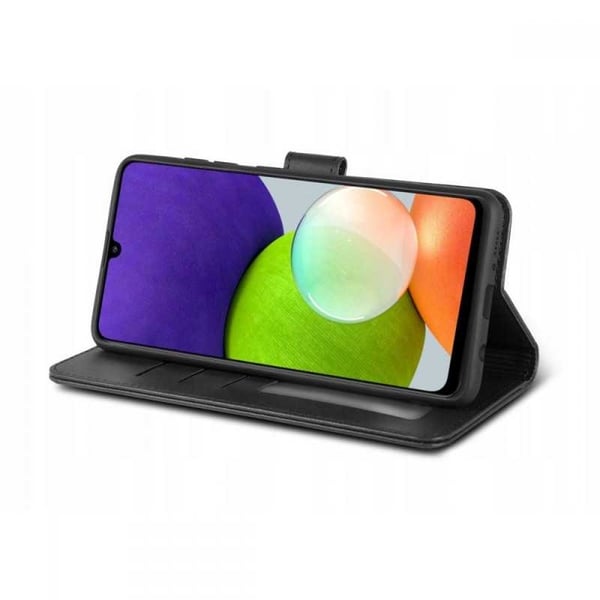 Samsung A22 5G lompakkokotelo PU-nahkainen 4-tasku