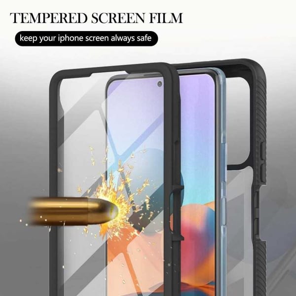 Redmi Note 10 Pro 4G Heltäckande Premium 3D Skal ThreeSixty