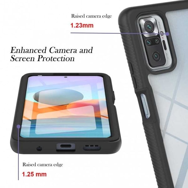 Redmi Note 10 Pro 4G Heltäckande Premium 3D Skal ThreeSixty
