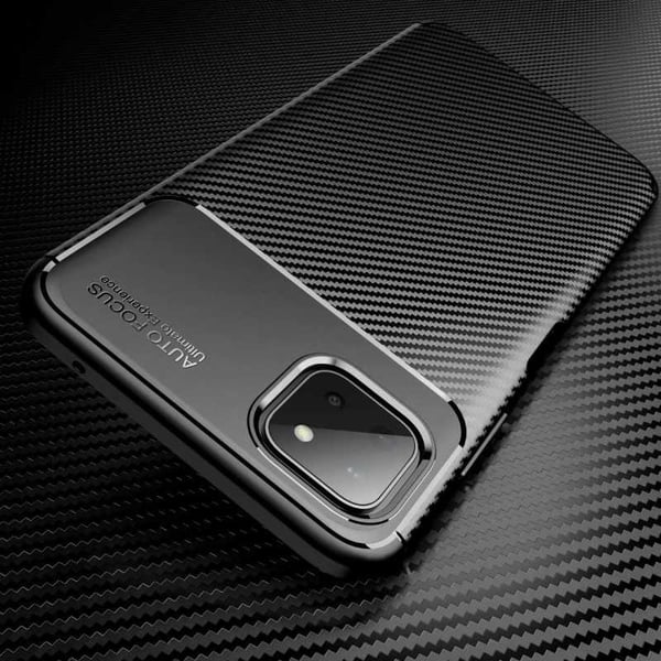 Samsung A22 5G Iskunkestävä ohut kansi FullCarbon V4