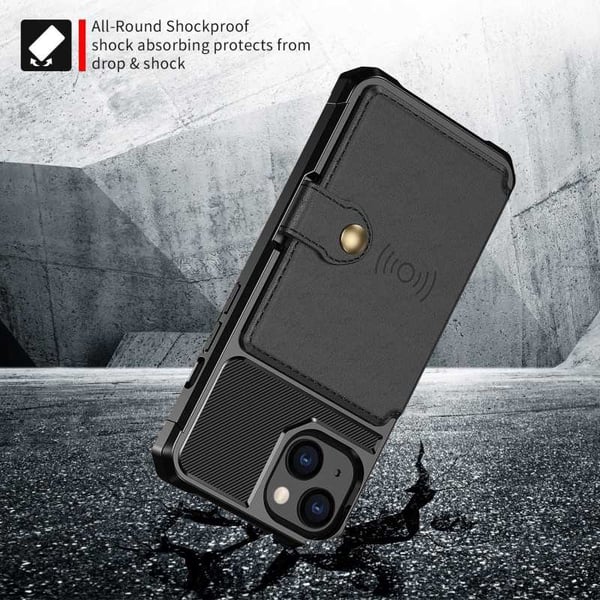 iPhone 13 Mini Iskunkestävä Premium Cover 4-FACK Solid V3