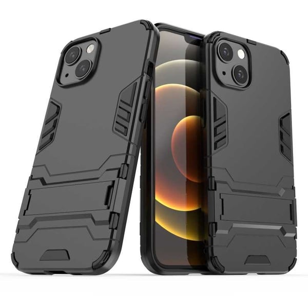 iPhone 13 Iskunkestävä kotelo jalustalla ThinArmor