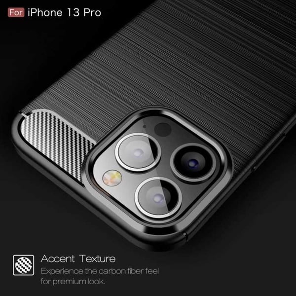 iPhone 13 Pro Iskunkestävä SlimCarbon-kotelo