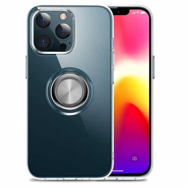 iPhone 13 Pron iskunkestävä kotelo rengaspidikkeellä Fresh