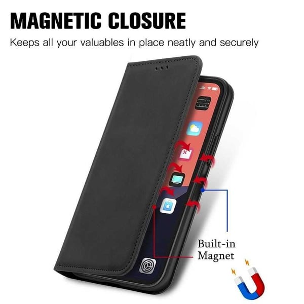 iPhone 13 Pro Flipfodral Kortfack Mocka