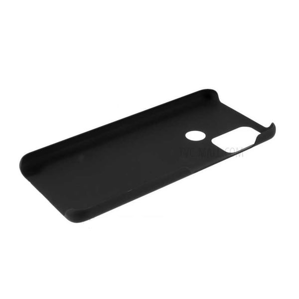 Motorola G60s Ultra-ohut kumipinnoitettu mattamusta Cover Basic V2