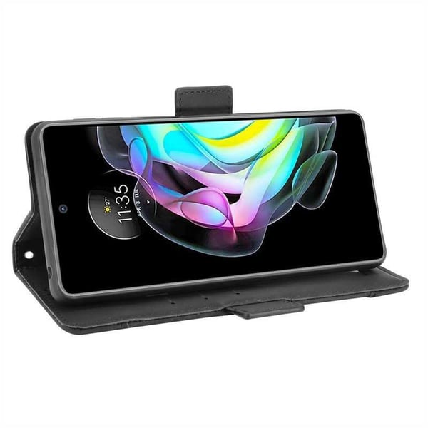 Motorola Edge 20 -lompakkokotelo PU-nahkainen 6-POCKET Winston V3