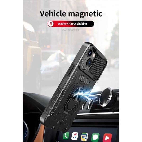 iPhone 11:n kattava Premium 3D -kotelo ThreeSixty CamShield