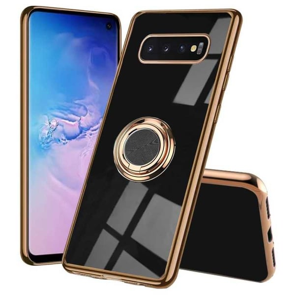 Samsung S10 tyylikäs ja iskunkestävä kotelo Flawless sormustelineellä
