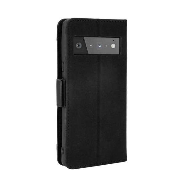 Google Pixel 6 Wallet Case PU-nahkainen 6-POCKET Winston V3